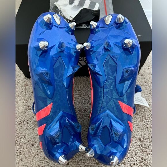 Adidas Predator Edge .1 SG Soft Ground Soccer Cleats Blue - Picture 10 of 15